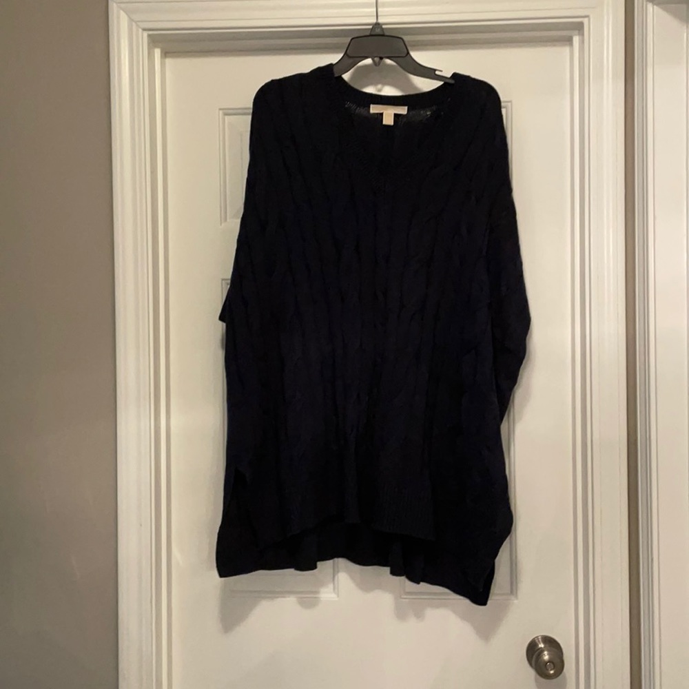 Michael Kors navy oversized sweater